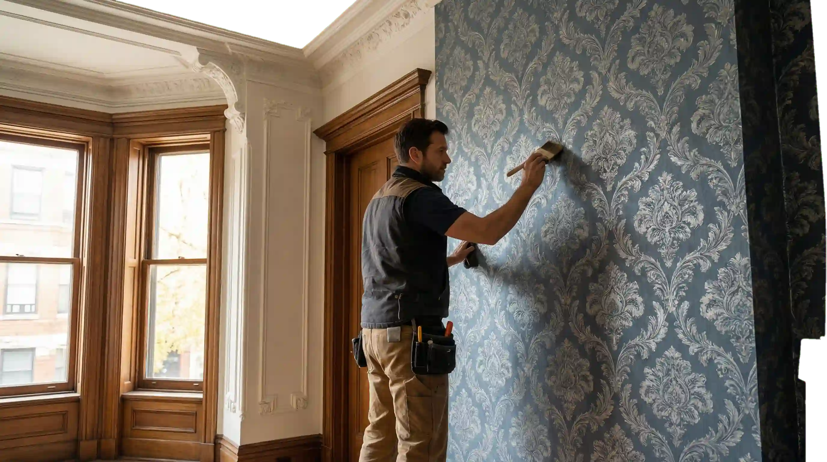 Wallpaper installation in Plano, TX