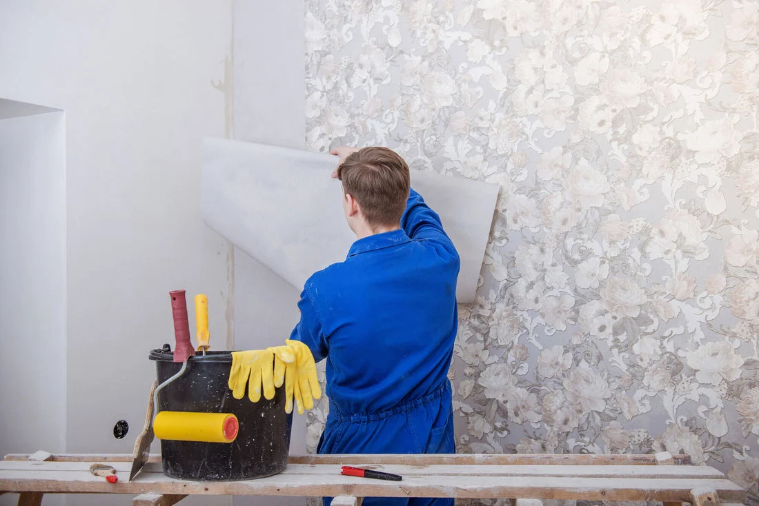Wallpaper installation in McKinney TX
